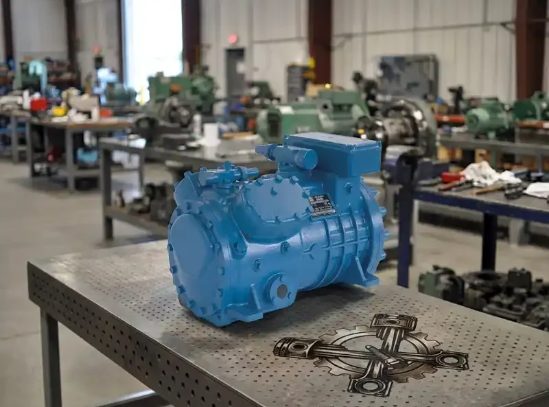 Açık Tip Pistonlu Soğutma Kompresörleri