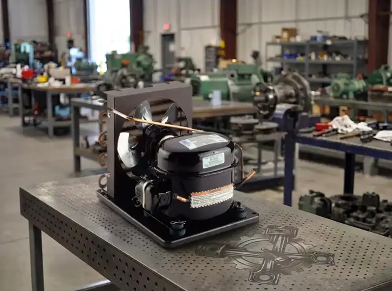 Hermetik Pistonlu Soğutma Kompresörleri