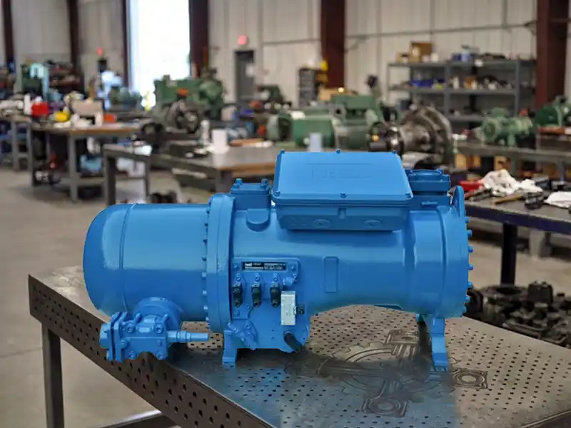 Semi Hermetik Vidalı Soğutma Kompresörleri